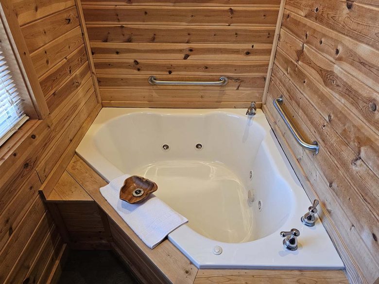 Honey Bear Haven Cabin 4 Jetted Tub